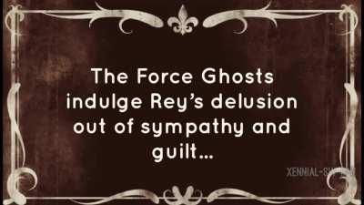 Did you ever here the tragedy of Rey Skywalker and the broken Dyad? (Or, Rey keeps Ben’s clothes to remember him by, but begins taking things a little too seriously)