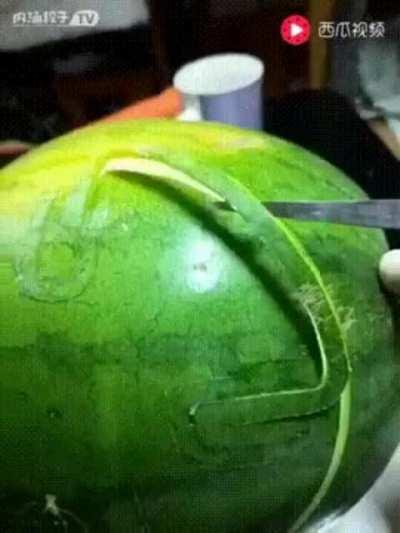 Watermelon Carving Skills