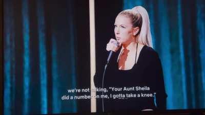 Slipped and accidentally recorded this portion of Iliza's new special.