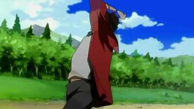 [Samurai Champloo] Mugen with the world's meanest fastball