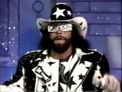 Even the Macho Man cried. But he got back up and kept going.