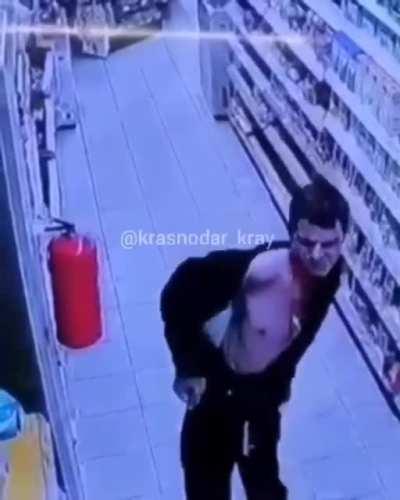 Shoplifter in Krasnodar 😄