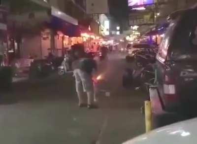 HMFT after I finish eating the firework.