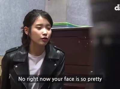 IU - Fan interaction