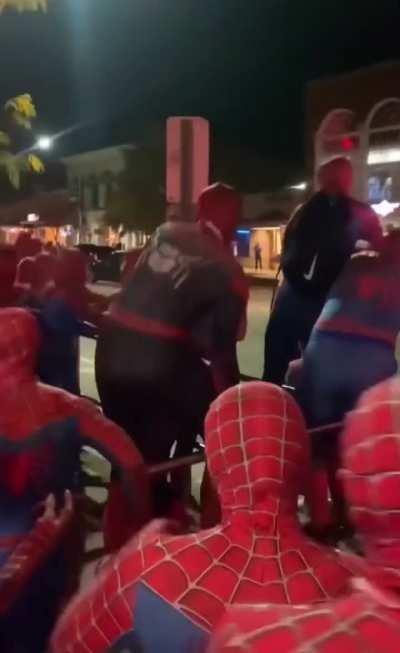 Spider-Man takeover