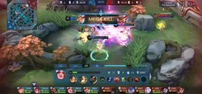 Rafaela + Guinevere 4 man set. Mythic III Ranked Game.