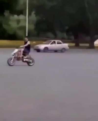 sick wheelie bro