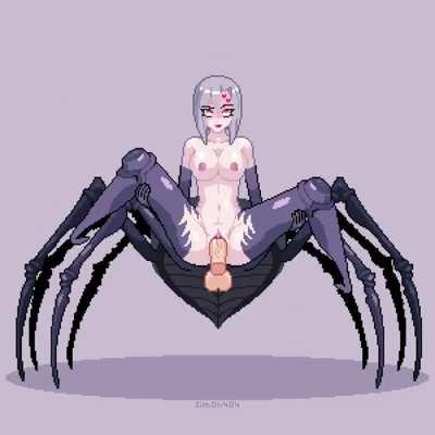 Legs Spread Spider Girl