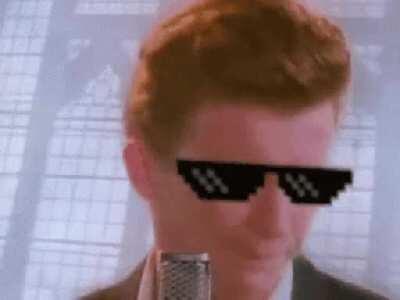 Haha rickroll goes brrrrrrr : r/memes