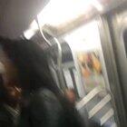 Man smacks(in self-defense) the soul out of girl on the NY Subway