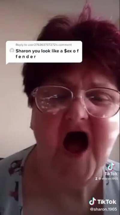 Sharon you sus