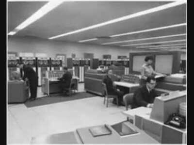 In 1961, the IBM 7094 became the first computer to sing, singing the song Daisy Bell. Vocals were programmed by John Kelly and Carol Lockbaum and the accompaniment was programmed by Max Mathews