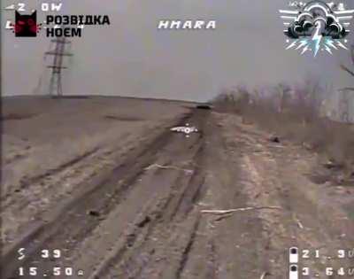 FPV Drone used to detonate unexploded FAB-500 in the Donbas.