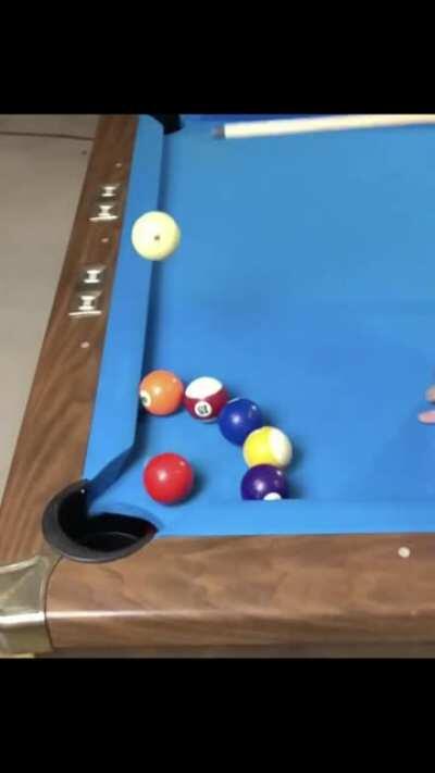 Pool trick shots