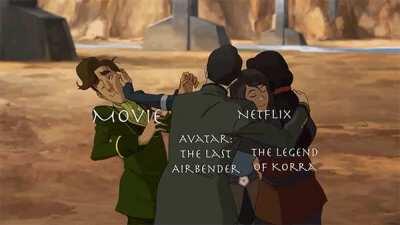 Avatar Porn Legend Of Korra Wu - ðŸ”¥ How it feels to finally have both shows on Netflix this...