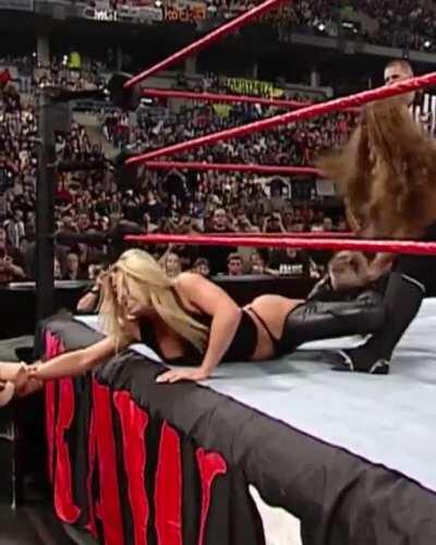 Trish getting humiliated badly!