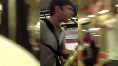 This legendary NYC subway saxophone battle