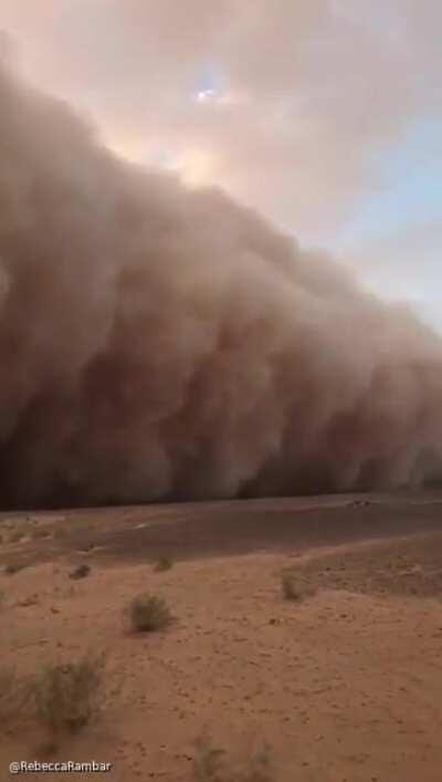 🔥 A major sandstorm hit Gulf countries over the weekend, including Qatar, the United Arab Emirates and Saudi Arabia.