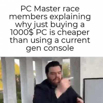 Just buy pc retard 🙄🙄🙄🙄🙄