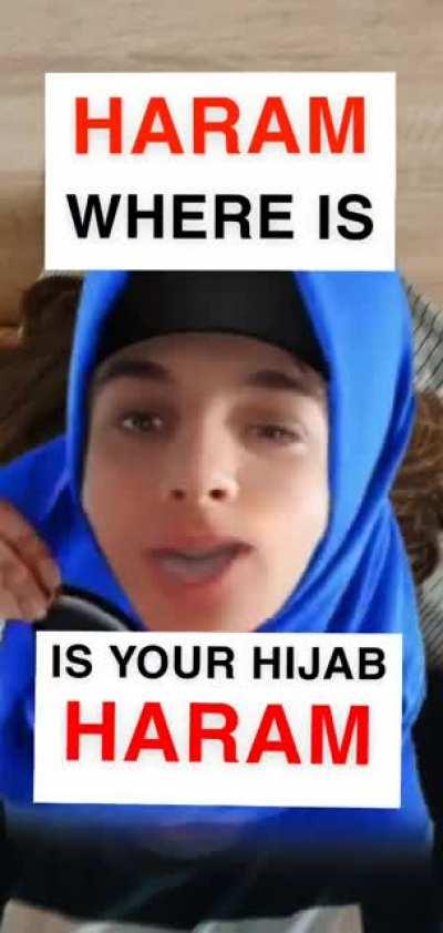 WOMAN, HOW DARE YOU NOT HIJAB, I HIJAB