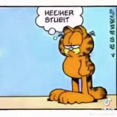 Garfielf, the lasanga craving abomination 