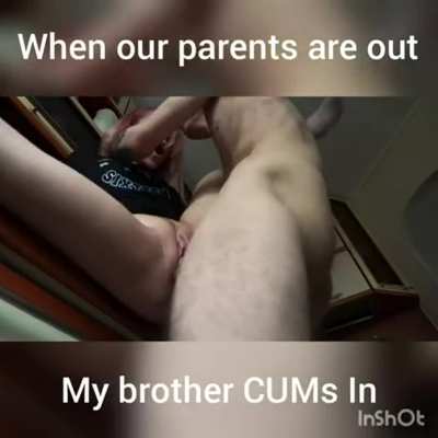 step Brother Caption Sister Porn GIF by donkydude