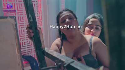 Two Indian Chubby Womens Scissoring