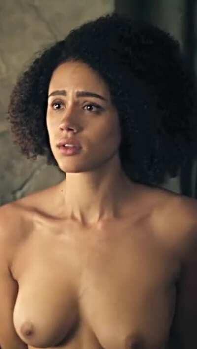 Nathalie Emmanuel’s amazing breasts [Game of Thrones]