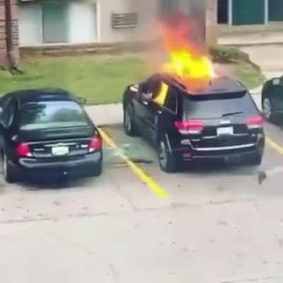 HMFT after I try to set my ex’s car on fire