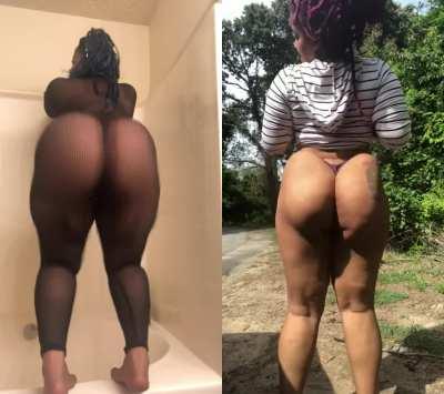 Big Ass Compilation Ebony Tattoo Twerking Porn GIF