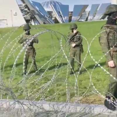 Lukashenko literally puting kids on the front line to protect his ass from peacefull protests