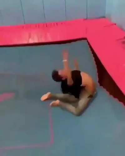 WCGW at a trampoline park