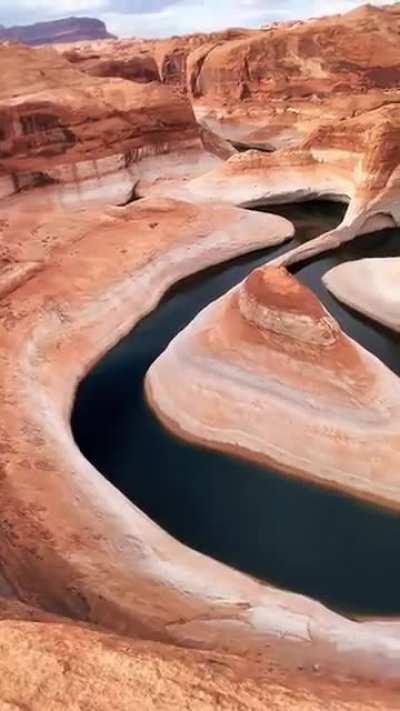 The colous of this landscape in Utah