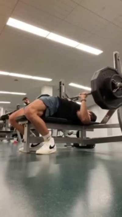 Bench pressing