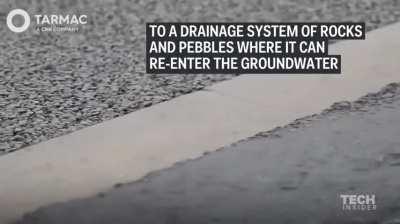 Permeable Concrete Absorbs Water To Prevent Flooding