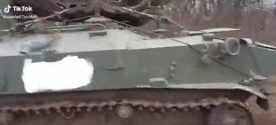 BTR-ZD captured from Russian forces near Mykolaiv