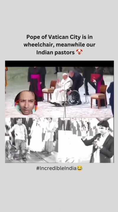 Vatican needs our pastors 😂😂