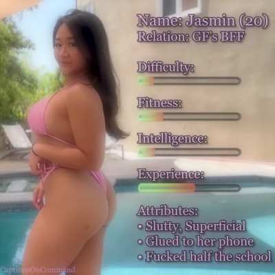 Your GF invited you to her family's annual pool party, and you're looking to get some fresh asian pussy there. Who are you hunting today? Leave your strategy below, and maybe I'll make a video about it 😉