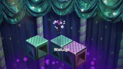 Waluigi isn’t throwing his rose up anymore…