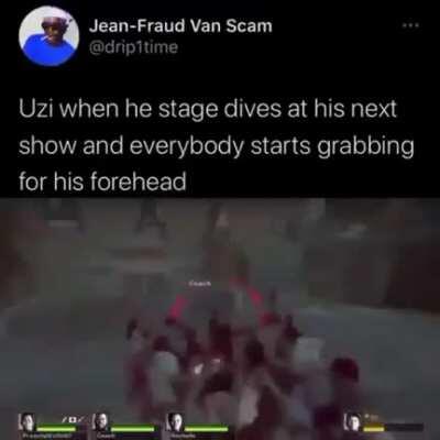 Poor Uzi. 😔