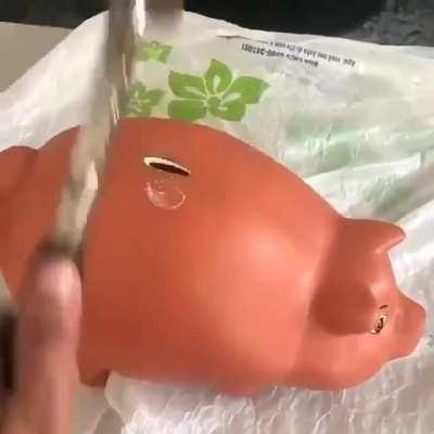 Breaking Open this Piggy Bank