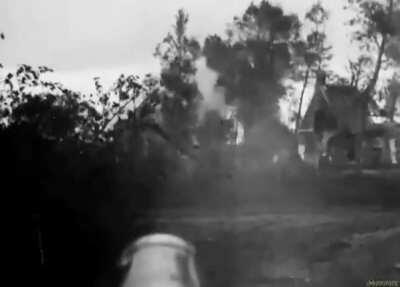 Gun-Cam footage from World War 2 - Dated 1944