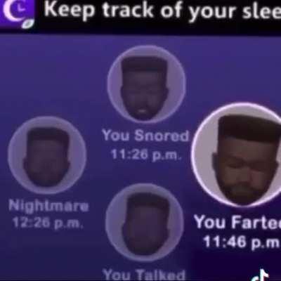 keep track of your sleep