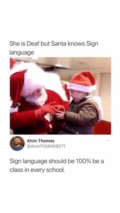 Wholsome Santa Respect