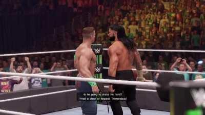 Has anybody came across this cutscene in Universe Mode?