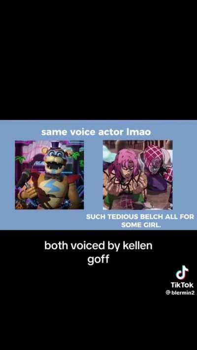 Bro the same voice actor crazy right