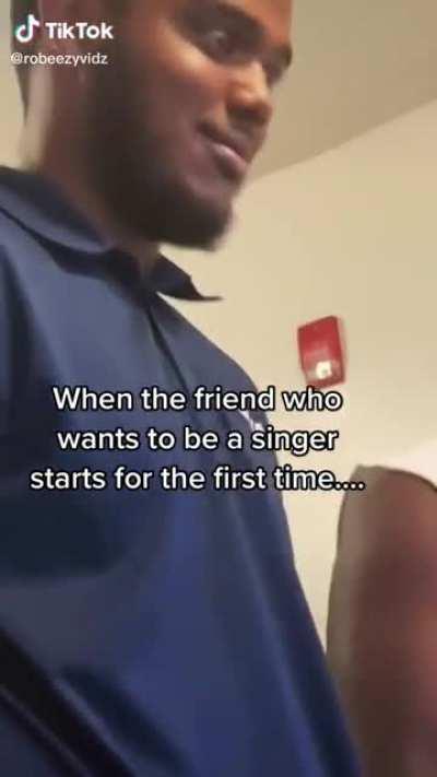 This guys reaction to his friend singing a Killboy song is priceless