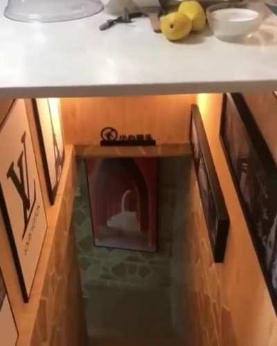 This hidden staircase