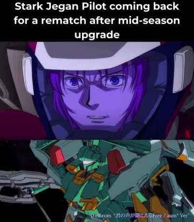 The &quot;Stark Jegan Pilot&quot; finally found a Mobile Suit worthy of his skills