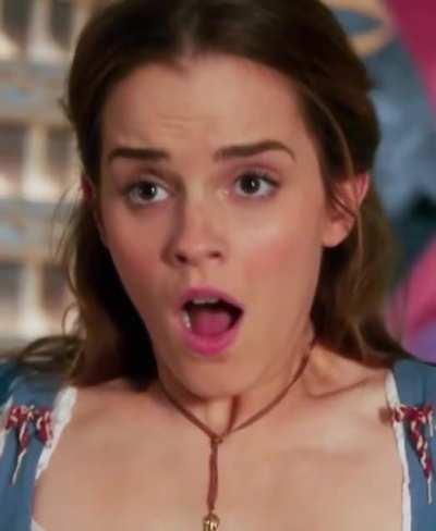 Emma Watson's cum face